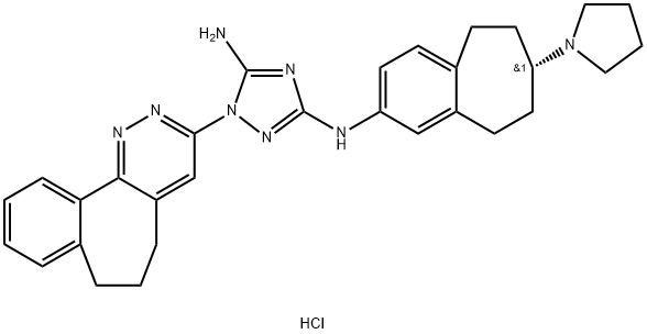 R 428 dihydrochloride Structural
