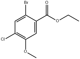 ethyl 2-bromo-4-chloro-5-methoxybenzoate Structural