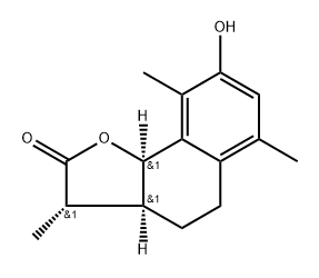 alpha-Desmotroposantonin Structural