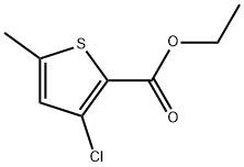 Ethyl 3-chloro-5-methyl-2-thiophenecarboxylate Structural