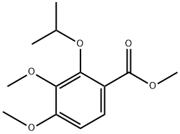 Methyl 2-isopropoxy-3,4-dimethoxybenzoate Structural