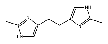 Imidazole, 4,4'-ethylenebis[2-methyl- (8CI) Structural