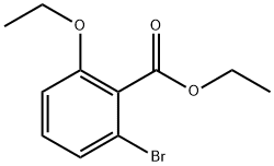 Ethyl 2-bromo-6-ethoxybenzoate Structural