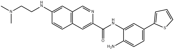 HDAC1/2-IN-3 Structural