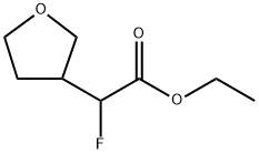 Fluoro-(tetrahydro-furan-3-yl)-acetic acid ethyl ester Structural