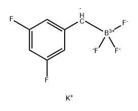 potassium (3,5-difluorobenzyl)trifluoroborate Structural