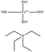 Ethanaminium, N,N,N-triethyl-, (T-4)-tetrabromoferrate(1-) (1:1) Structural