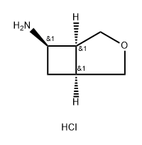rac-(1R,5R,6S)-3-oxabicyclo[3.2.0]heptan-6-amine hydrochloride Structural