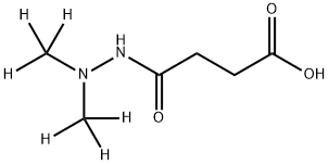 Daminozide D6 (dimethyl D6) Structural