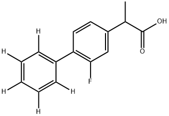 FLURBIPROFEN-D5 Structural