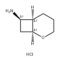rac-(1R,6S,7S)-2-oxabicyclo[4.2.0]octan-7-amine hydrochloride Structural