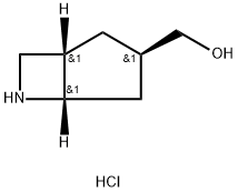 rac-[(1R,3S,5R)-6-azabicyclo[3.2.0]heptan-3-yl]methanol hydrochloride Structural