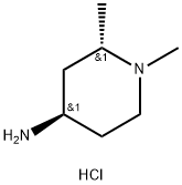rel-(2R,4S)-1,2-dimethylpiperidin-4-amine dihydrochloride Structural