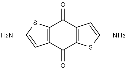 Benzo[1,2-b:4,5-b′]dithiophene-4,8-dione, 2,6-diamino- Structural