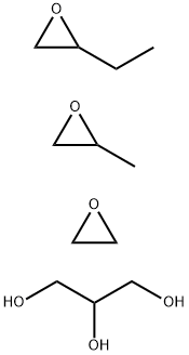 Oxirane, 2-ethyl-, polymer with 2-methyloxirane and oxirane, ether with 1,2,3-propanetriol (3:1) Structural