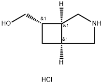 rel-((1R,5R,6R)-3-Azabicyclo[3.2.0]heptan-6-yl)methanol hydrochloride Structural