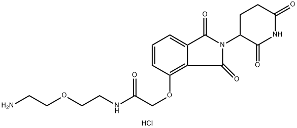 Thalidomide-linker 13 Structural