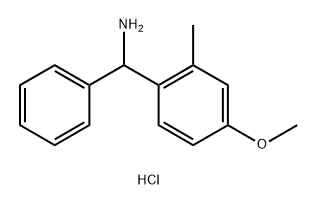 C-(4-Methoxy-2-methylphenyl)-C-phenyl-methylamine hydrochloride Structural