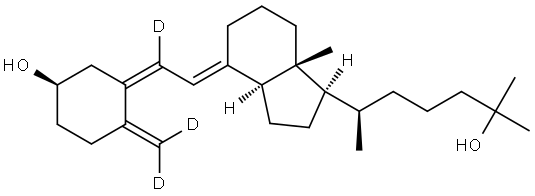3-Epi-25-Hydroxyvitamin D3-d3 Structural