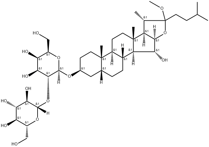 Anemarrhenasaponin-Ia Structural