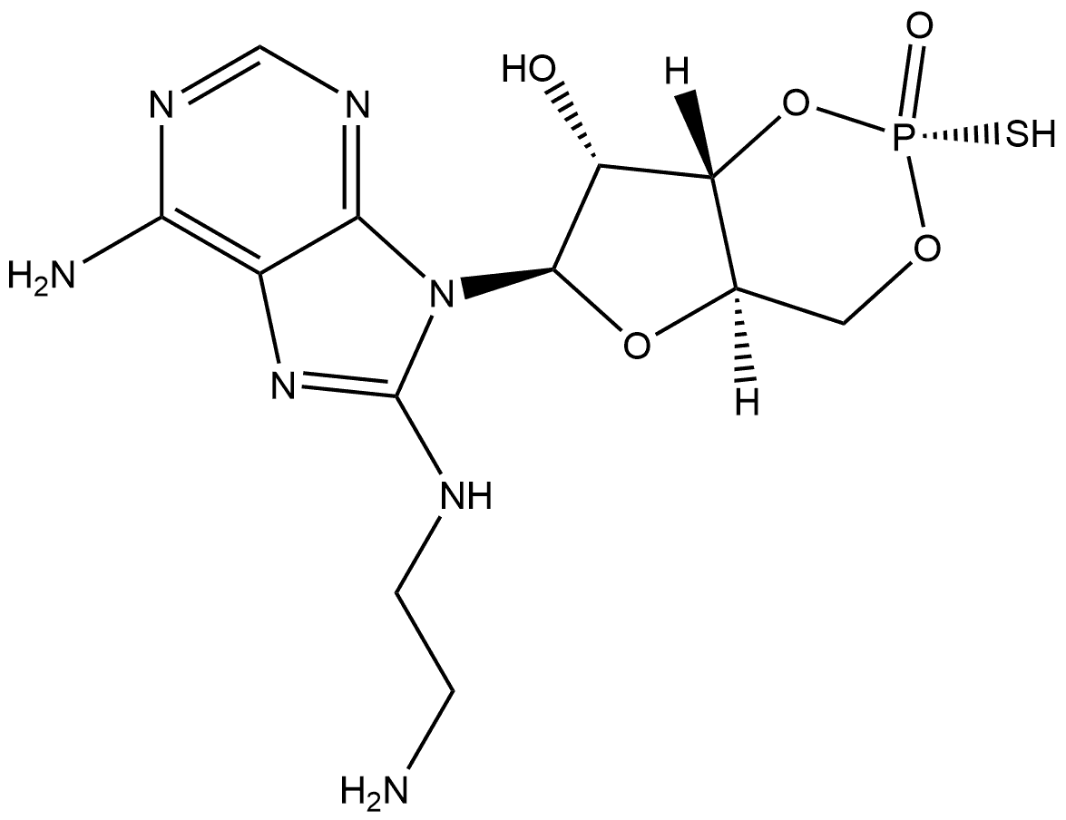 Rp-8-AEA-cAMPS Structural