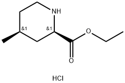 rel-ethyl (2R,4S)-4-methylpiperidine-2-carboxylate hydrochloride