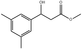Methyl β-hydroxy-3,5-dimethylbenzenepropanoate Structural