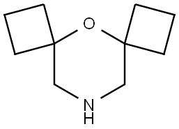 5-Oxa-11-azadispiro[3.1.3^{6}.3^{4}]dodecane Structural