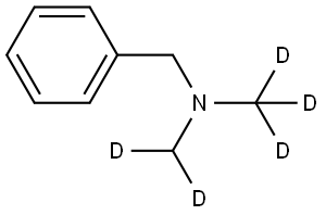 Benzyldi((methyl-d3))amine Structural