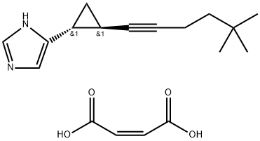 Cipralisant maleate Structural