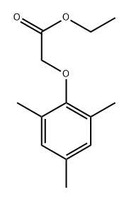 ethyl 2-(mesityloxy)acetate Structural