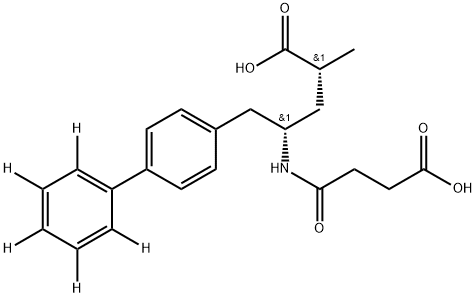 Sacubitrilat-d5 Structural