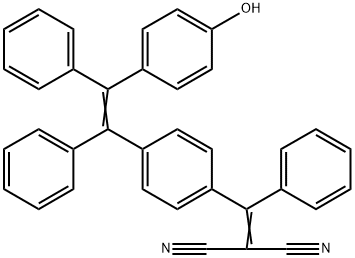 Propanedinitrile, 2-[[4-[2-(4-hydroxyphenyl)-1,2-diphenylethenyl]phenyl]phenylmethylene]- Structural