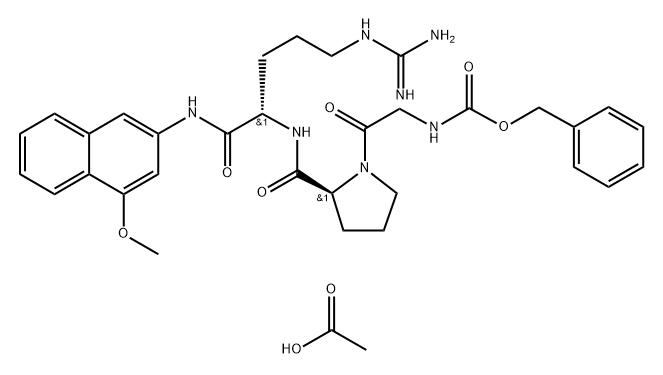 Z-Gly-Pro-Arg-4MbNA acetate salt