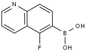 Boronic acid, B-(5-fluoro-6-quinolinyl)- Structural