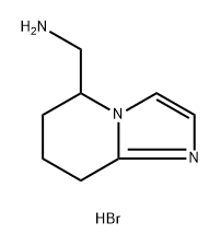 Imidazo[1,2-a]pyridine-5-methanamine, 5,6,7,8-tetrahydro-, hydrobromide (1:1) Structural