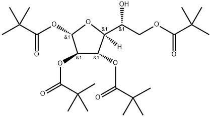 β-D-Galactofuranose 1,2,3,6-Tetrakis(2,2-diMethylpropanoate) Structural