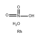 Rhodium(III ) trinitrate hydrate Structural