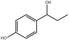 Benzenemethanol, α-ethyl-4-hydroxy- Structural