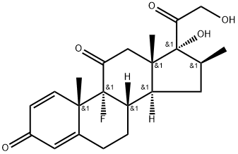 11-Keto Betamethasone Structural