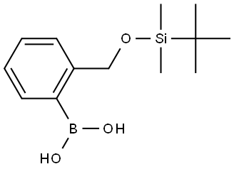 Boronic acid, B-[2-[[[(1,1-dimethylethyl)dimethylsilyl]oxy]methyl]phenyl]- Structural