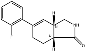 rel-(3aS,7aR)-5-(2-fluorophenyl)-2,3,3a,6,7,7a-hexahydro-1H-isoindol-1-one