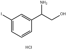 2-amino-2-(3-iodophenyl)ethan-1-ol hydrochloride