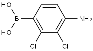 Boronic acid, B-(4-amino-2,3-dichlorophenyl)- Structural