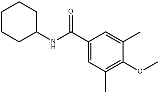 N-cyclohexyl-4-methoxy-3,5-dimethylbenzamide
