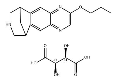 uPSEM 817 tartrate Structural