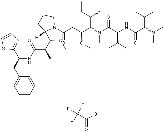 Dolastatin 10 trifluoroacetate Structural