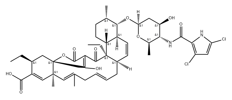 decatromicin B Structural