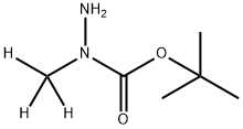 tert-butyl N-amino-N-(trideuteriomethyl)carbamate Structural