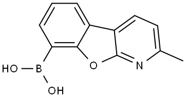 Boronic acid, B-(2-methylbenzofuro[2,3-b]pyridin-8-yl)- Structural
